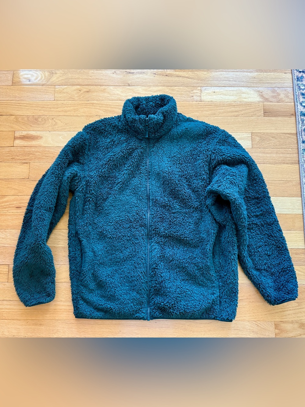 Uniqlo Dark Green Sherpa Fleece Jacket men’s M